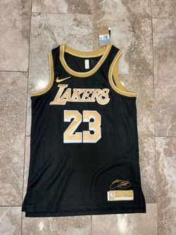 Nike NBA LALakers Lebron James #23 Select Series Jersey FN5913-053 Size Medium