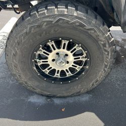 17 Inch Jeep Cherokee Or Wrangler Wheels And Tires