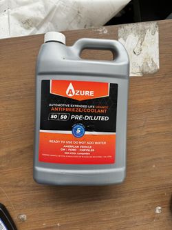 AZURE COOLANT / ANTIFREEZE