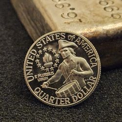 1976  Bicentennial Quarter Silver Coinage 