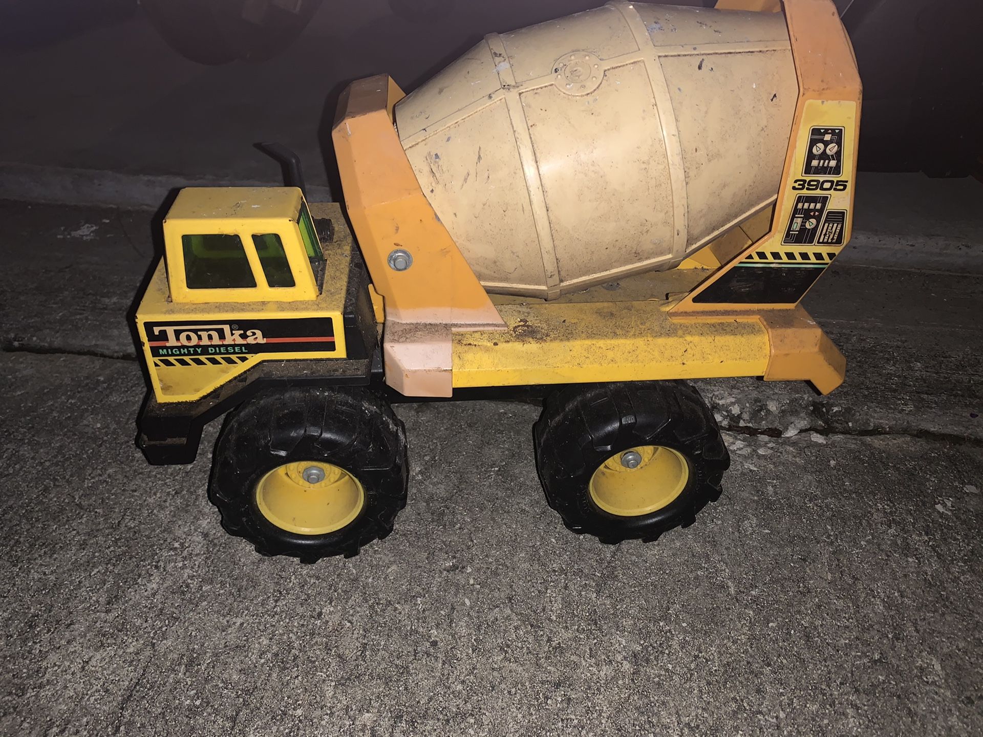 Collectible antique tonka trucks