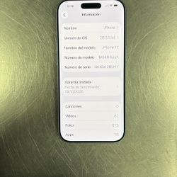 iPhone 17 Like New Works With Only AT&T And CRICKET Wireless Only 