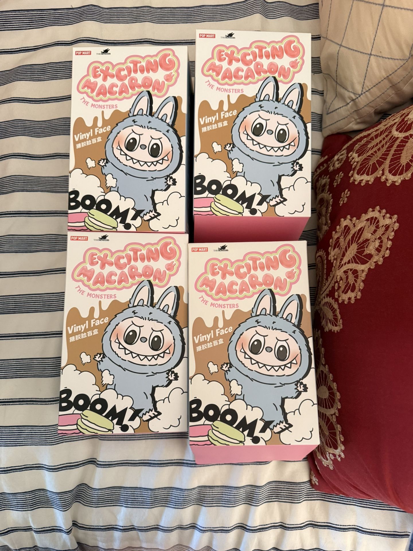 Exciting Macaron Labubu