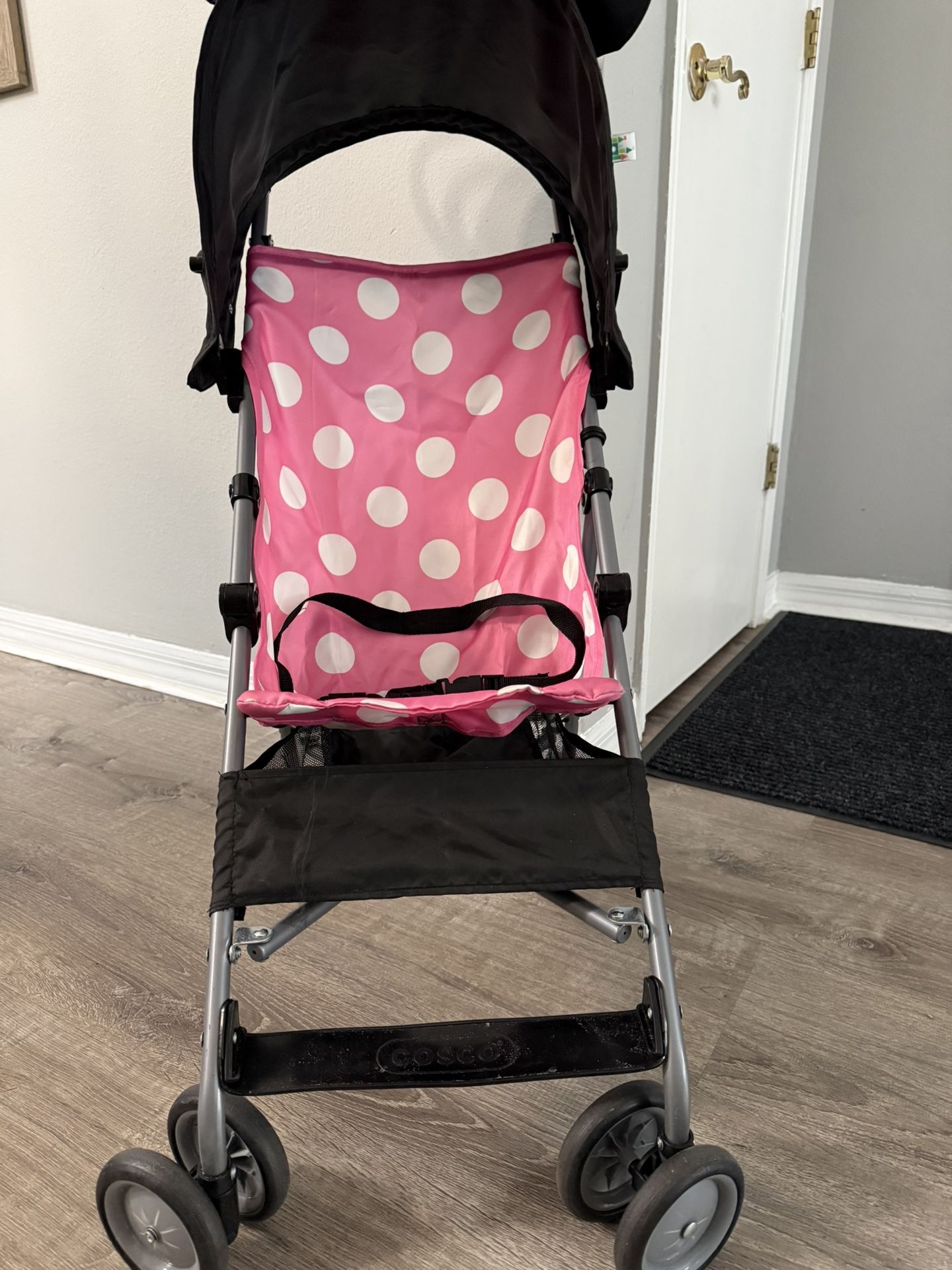 Pink Minnie Baby Stroller / Coche caminador de bebé Minnie