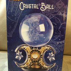 Spirit Halloween Crystal Ball w/Moon Base