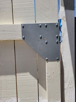 Gate Corner Bracket set of 4