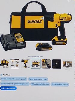 DeWalt Power Drill Set