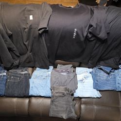 Jeans and Tops $60