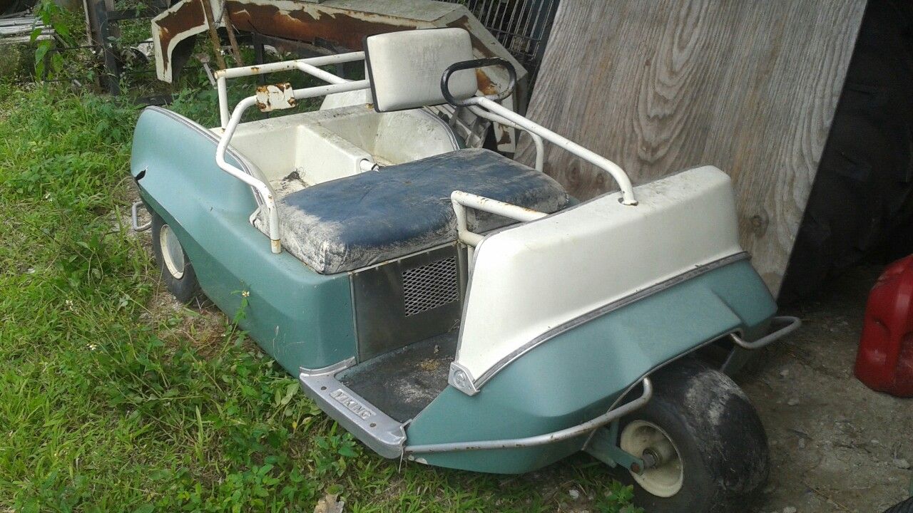 Vintage Viking golf cart