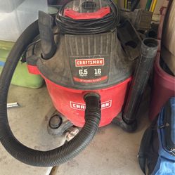 16 Gallon Craftsman Wet/dry Vac W Blower 