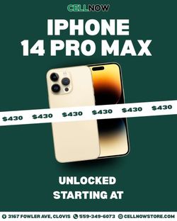 iPhone 14 Pro Max Sale ‼️ - Unlocked