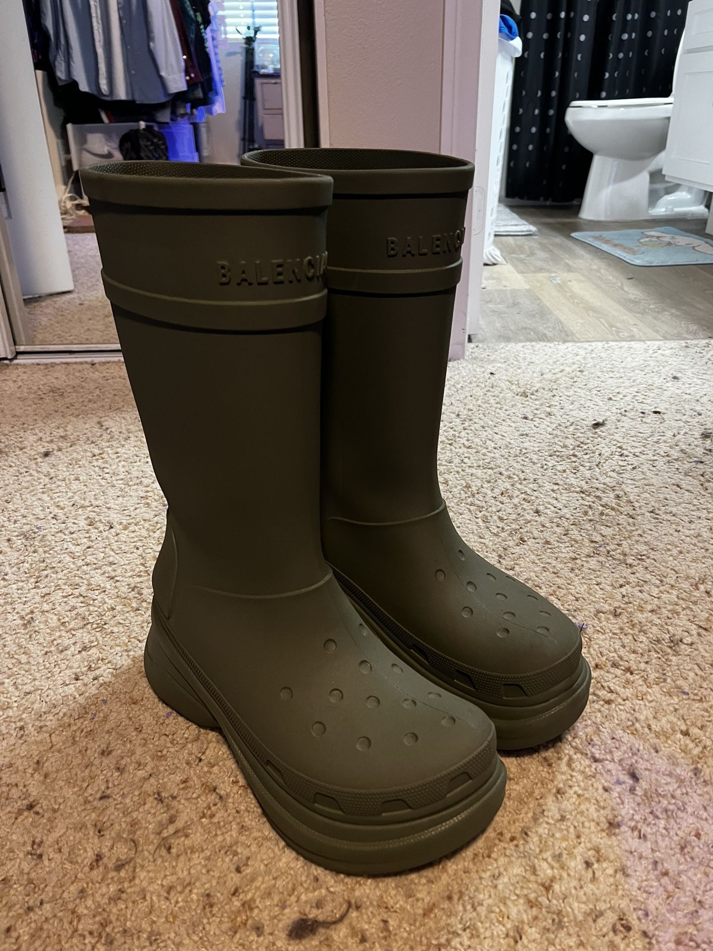 Balenciaga Croc Boots
