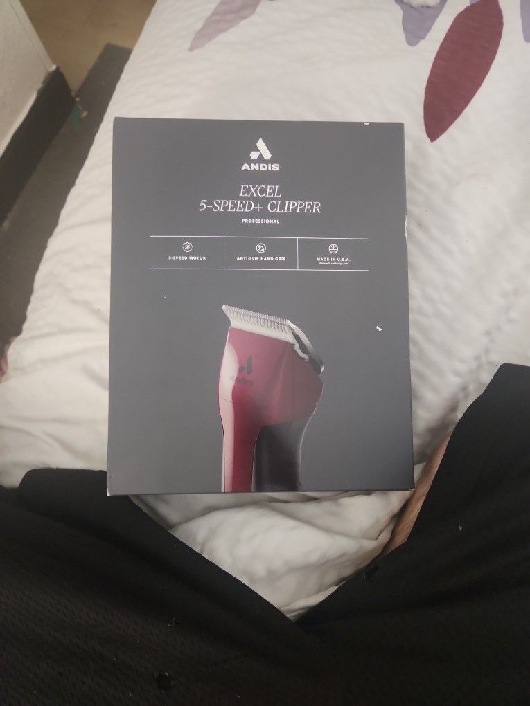 Andis Excel 5-speed Plus Clipper Brand New In Box