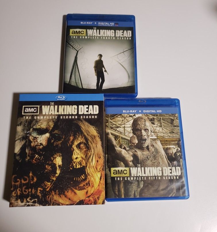 The Walking Dead Season 2,4,5 (Blu-ray)