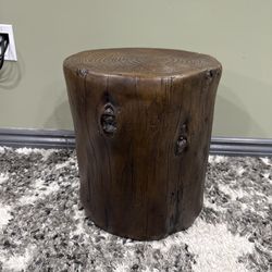 Tree Bark Foot Rest Or Seat 
