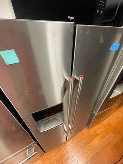 36 wide stainless steel Kitchenaid French door fridge for only $1,100