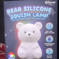 Bear Silicon Squish Lamp