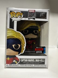 Funko Pop! Marvel 80 Years - Caption Marvel (Mar-Vell) #526 NYC 2019 Fall Convention 