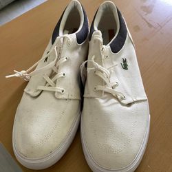Lacoste White shoes Size 10