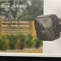 Blink Alexa ready security cameras