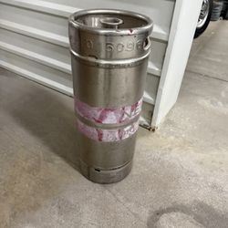 Beer keg, Empty. 