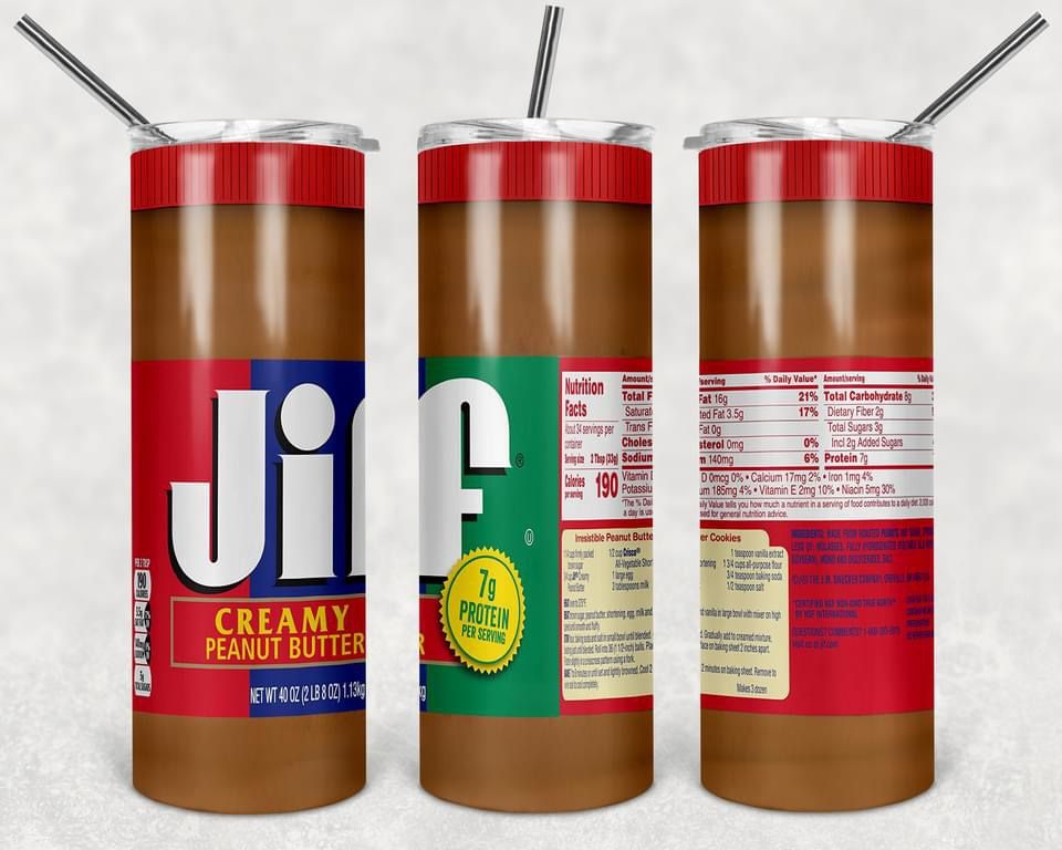 Jif Peanut Butter Tumbler