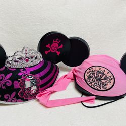Disney Parks Pirates of the Caribbean Princess Mickey Ears Hat