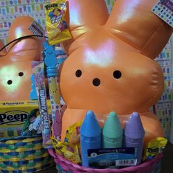 Jumbo Peeps Easter Basket 