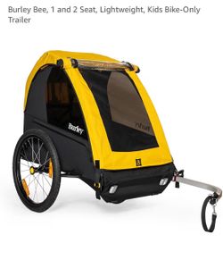 Burley Bee, 1 and 2 Seat, Lightweight, Kids Bike-Only Trailer