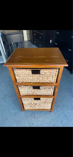 three drawers dresser