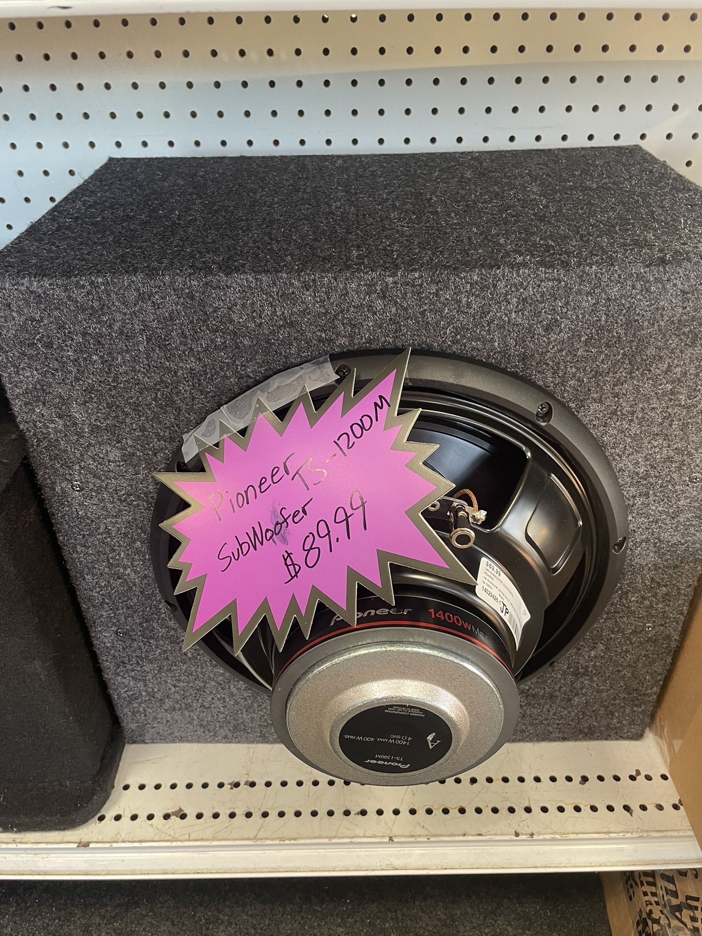 Pioneer 12” Subwoofer w/box