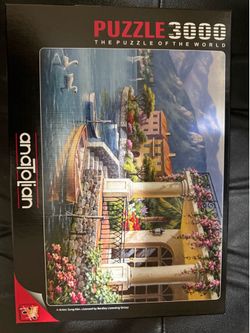 Villa on the bay, 3000 piece puzzle