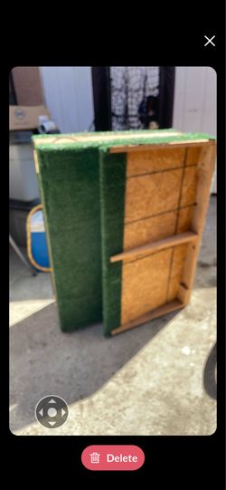 Baseball mound trifold