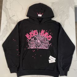 Sp5der Black Angel Mumber Hoodie