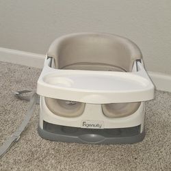 Ingenuity Baby Booster Floor Seat High Chair 