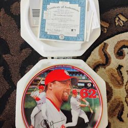 Collectible Baseball Plate 