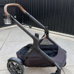 Nuna DEMI Next Double Stroller - Caviar