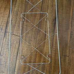 COMFICOVE 4 Pack Chafing Wire Rack Buffet Stand Chrome Frame for Events, Parties, Wedding, & Birthday Party Catering, Full Size Chafing Stand for Dish