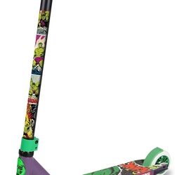 Durable Stunt Scooter for Kids, Park & Street - Hulk Marvel Pro Scooter by Madd Gear