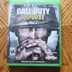 Call of Duty: WWII Xbox One Game - FPS, WWII Action | Broken Case | Tested/Works