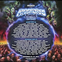 (2) VIP Apocalypse Tickets For 11/28 & 11/29