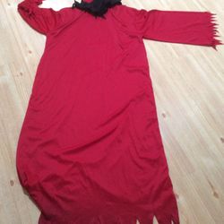 Red grim reaper fits 180 to 220 lbs large, xl