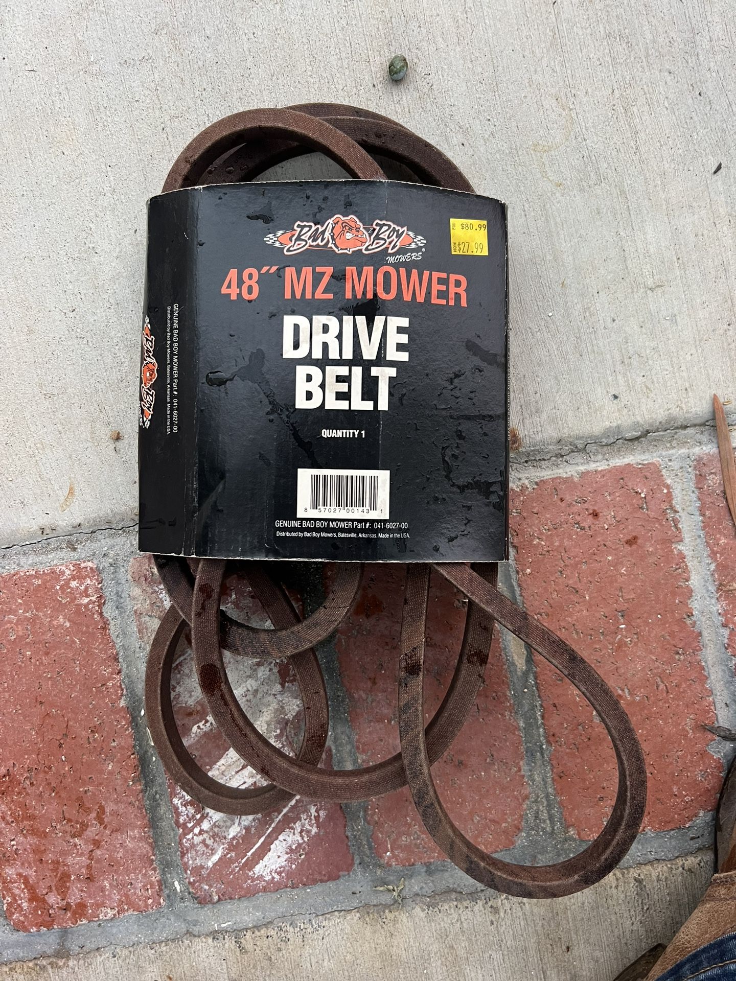 Brand New Belt For Mower/ Machine/ Zero Turn Lawn Mower/ Lawn Tractor, Nothing Wrong With Belt