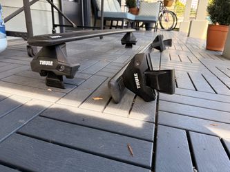 Thule Locking Roof Rack Crossbars (Door Frame Mount)