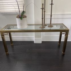 Antique Table Brass 