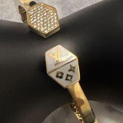 18k Real Gold Bangle 