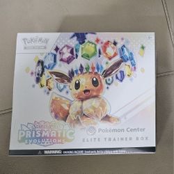 Prismatic Pokemon Center ETB 