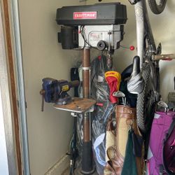 Craftsman 15” Drill Press W Laser Trac 