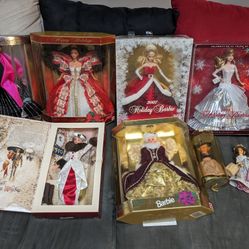 Holiday Barbie Lot