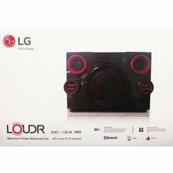 LG 120W LOUDR Hi-Fi Speaker System with Bluetooth